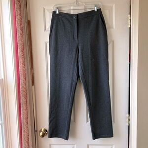 Eileen Fisher High Waisted Ankle Pant Charcoal Size SP NWT